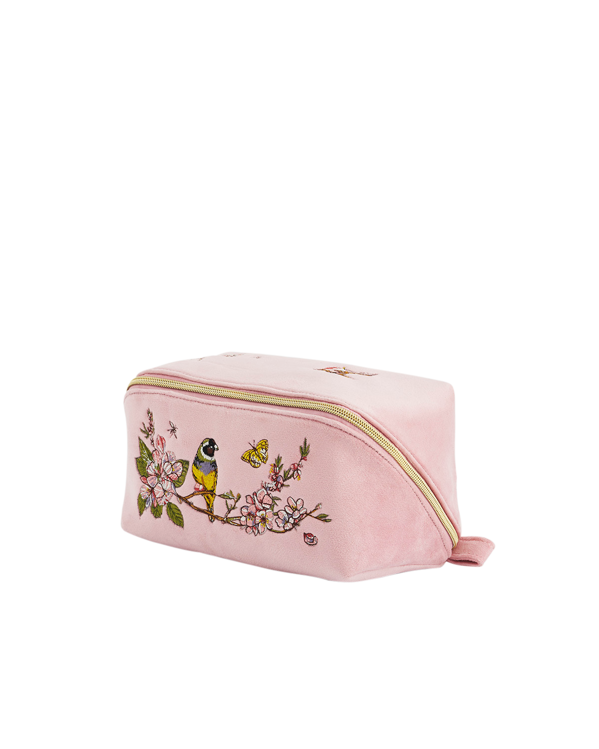 fable-england-pink-love-samt-kosmetiktasche-rosa image 4