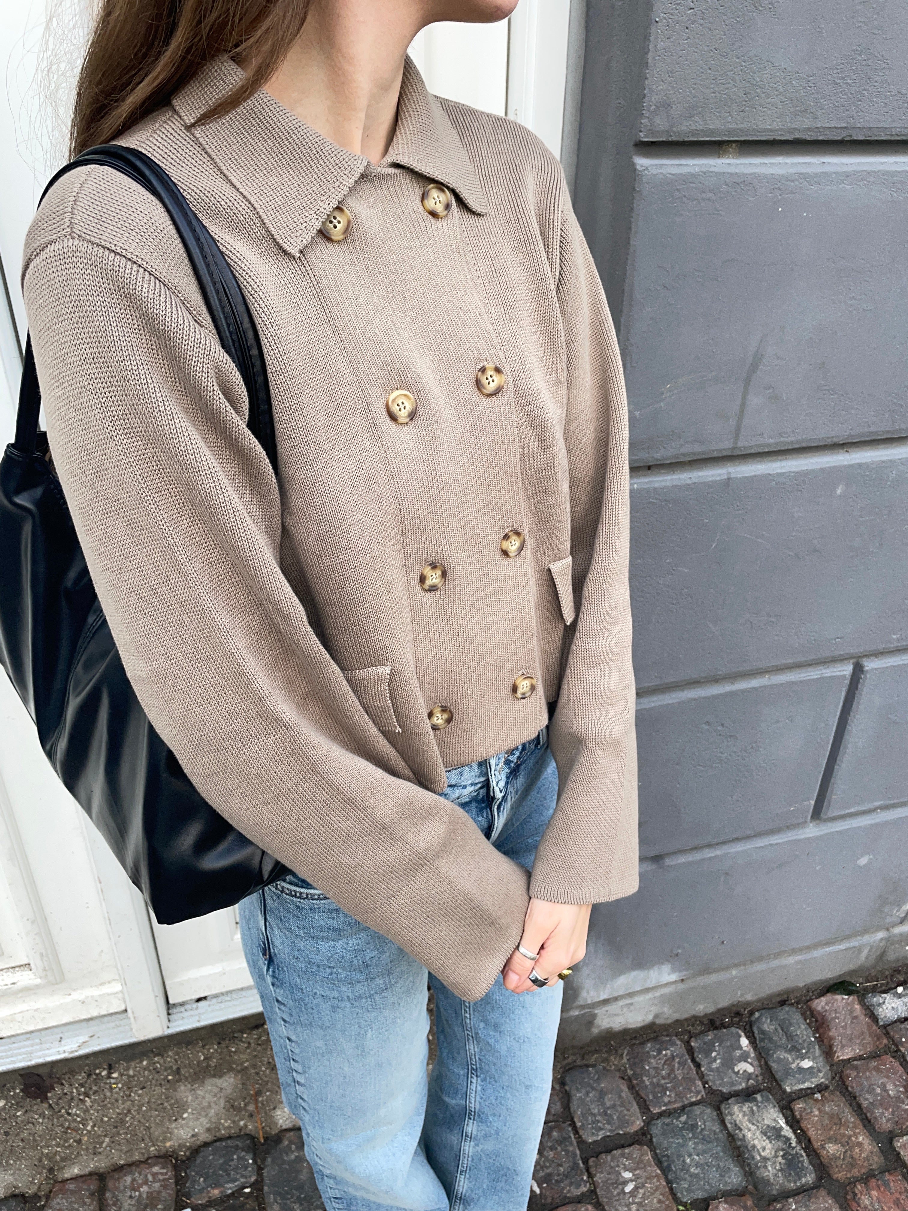basic-apparel-mima-jacket-greige-bio-baumwolle image 6