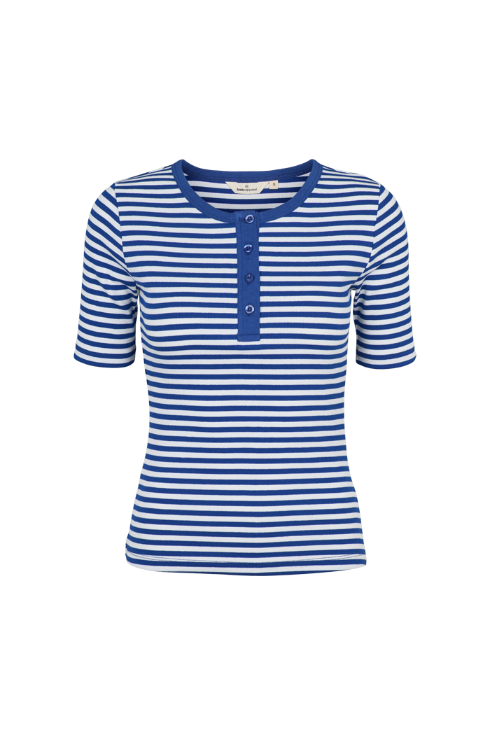 basic-apparel-ludmilla-top-streifen-blau-bio-baumwolle image 6