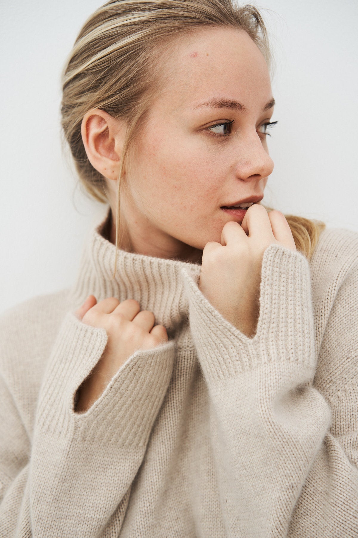care-by-me-maria-rollkragenpullover-kaschmir-braun image 8