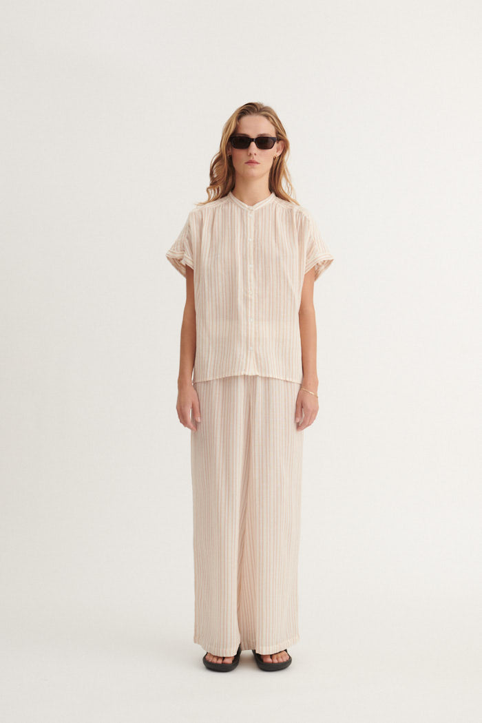 basic-apparel-calli-ss-shirt-streifen-bio-baumwolle-oversize image 5