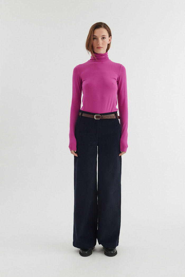 basic-apparel-joline-t-neck-rollkragenshirt-purple-orchid-tencel image 4