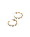fable-england-forget-me-not-stud-hoop-ohrringe-gold image 3