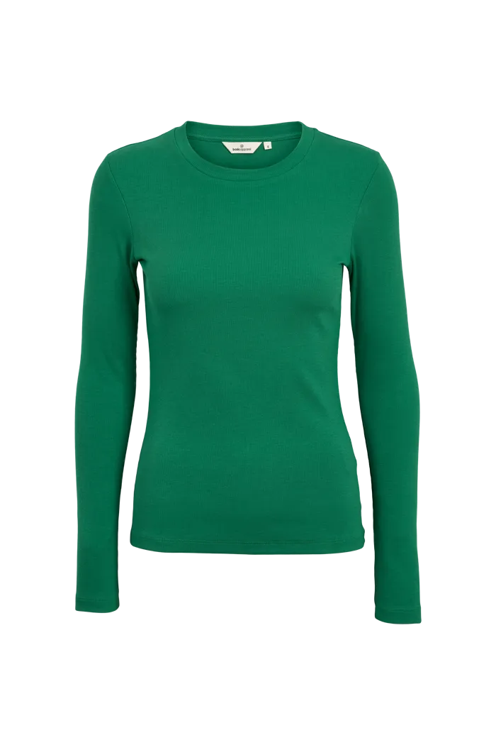 basic-apparel-ludmilla-ls-tee-langarmshirt-abundant-green image 1