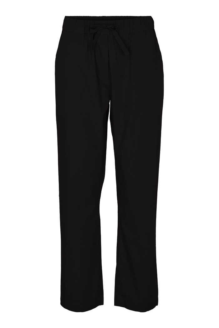 basic-apparel-vilde-hose-black-bio-baumwolle image 1