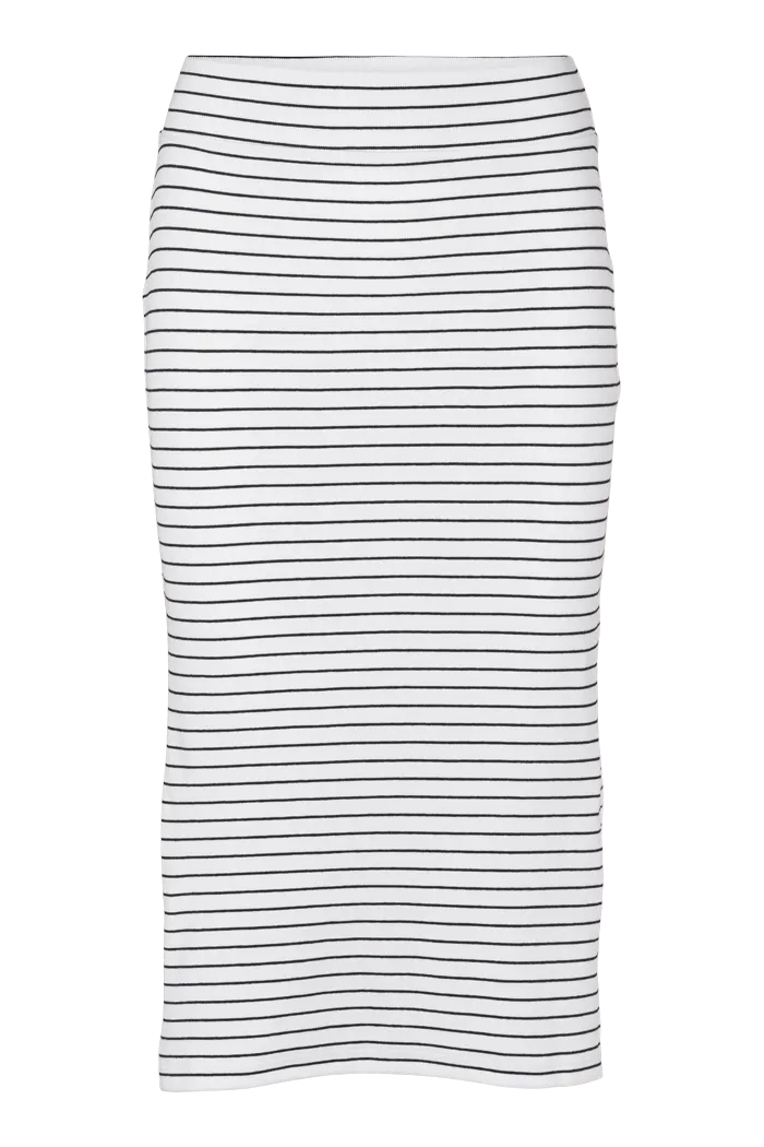basic-apparel-ludmilla-long-skirt-rock-wei-schwarz-midi image 1
