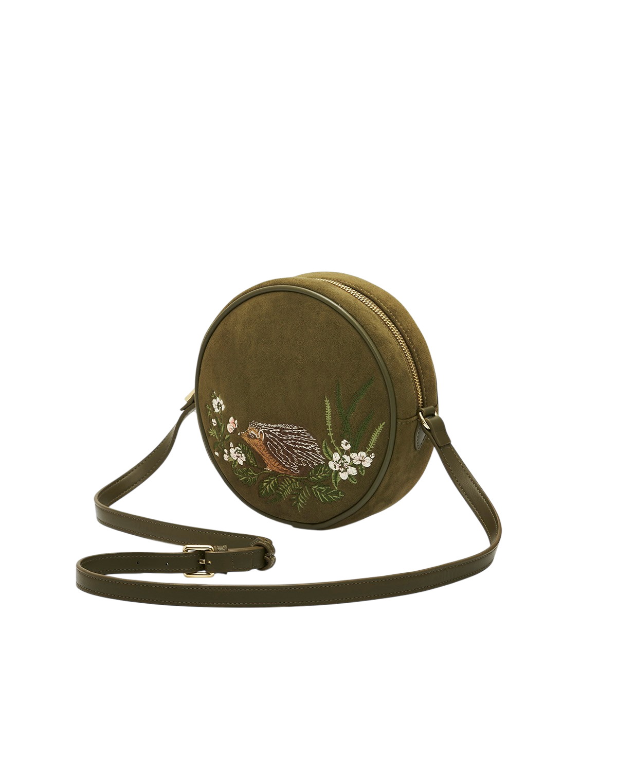 fable-england-chloe-umh-ngetasche-khaki-igel-stickerei image 3