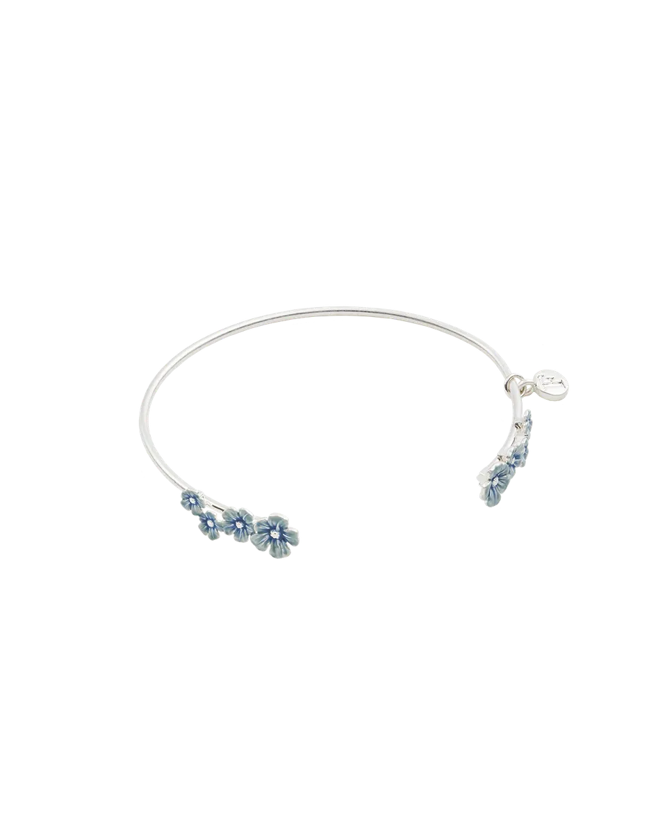fable-england-forget-me-not-armreif-silber-emaille image 1