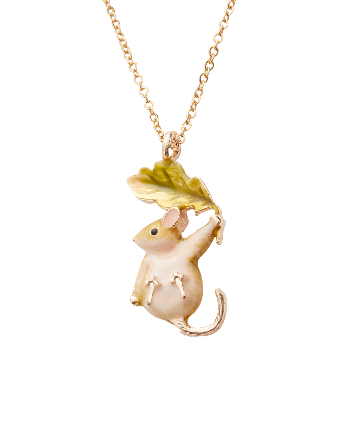 fable-england-dormouse-kette-emaille-haselmaus-kurz image 1