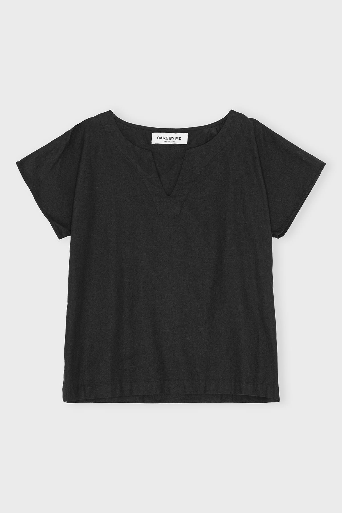 care-by-me-cecilie-v-top-leinen-schwarz-gr-s image 5