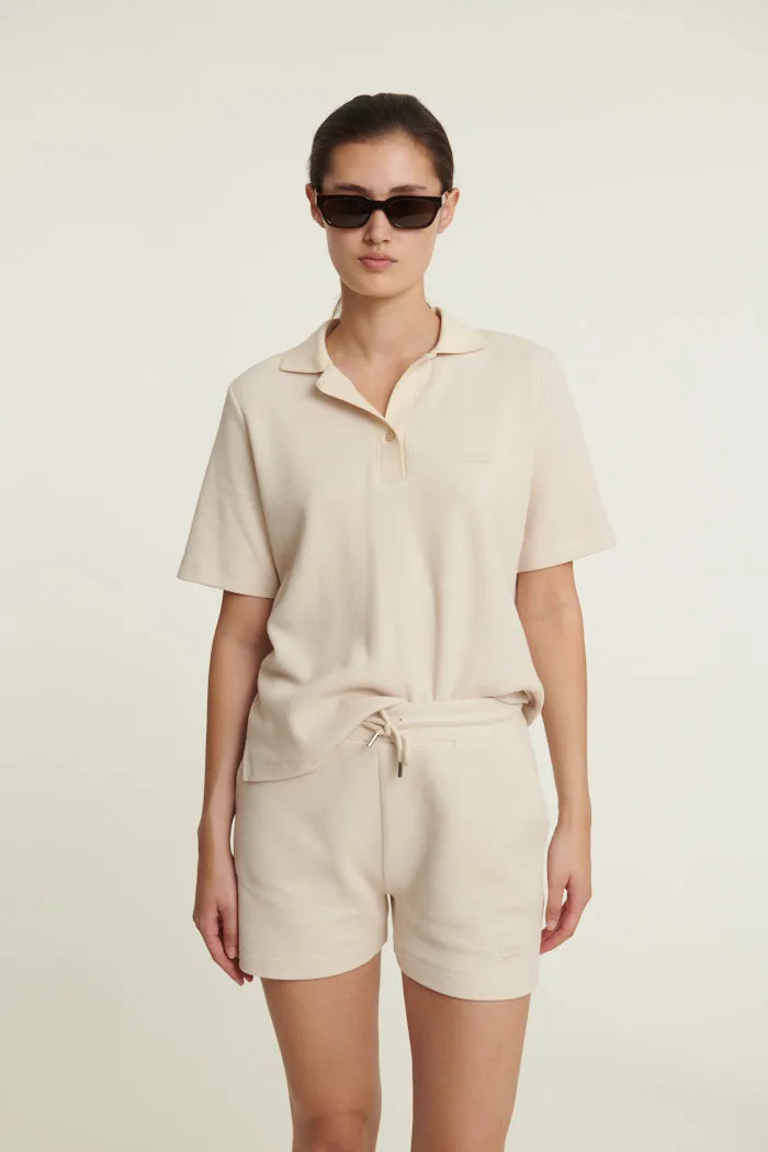 basic-apparel-ima-polo-poloshirt-beige-bio-baumwolle-kurzarm image 1