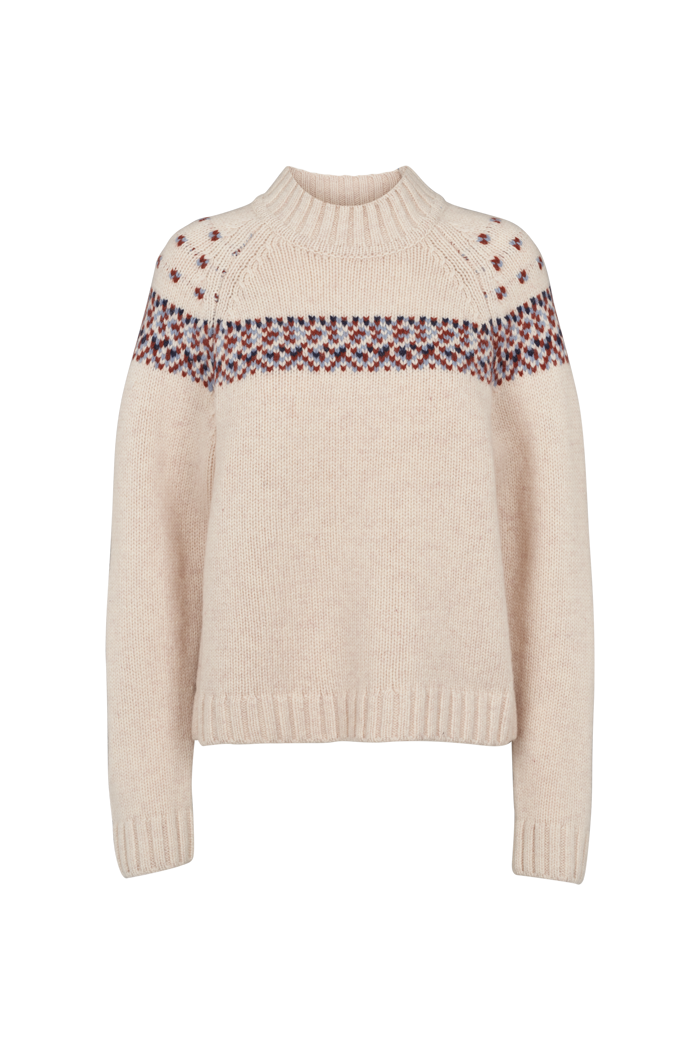 basic-apparel-blanche-sweater-wollpullover-bordeaux-wollmix image 5