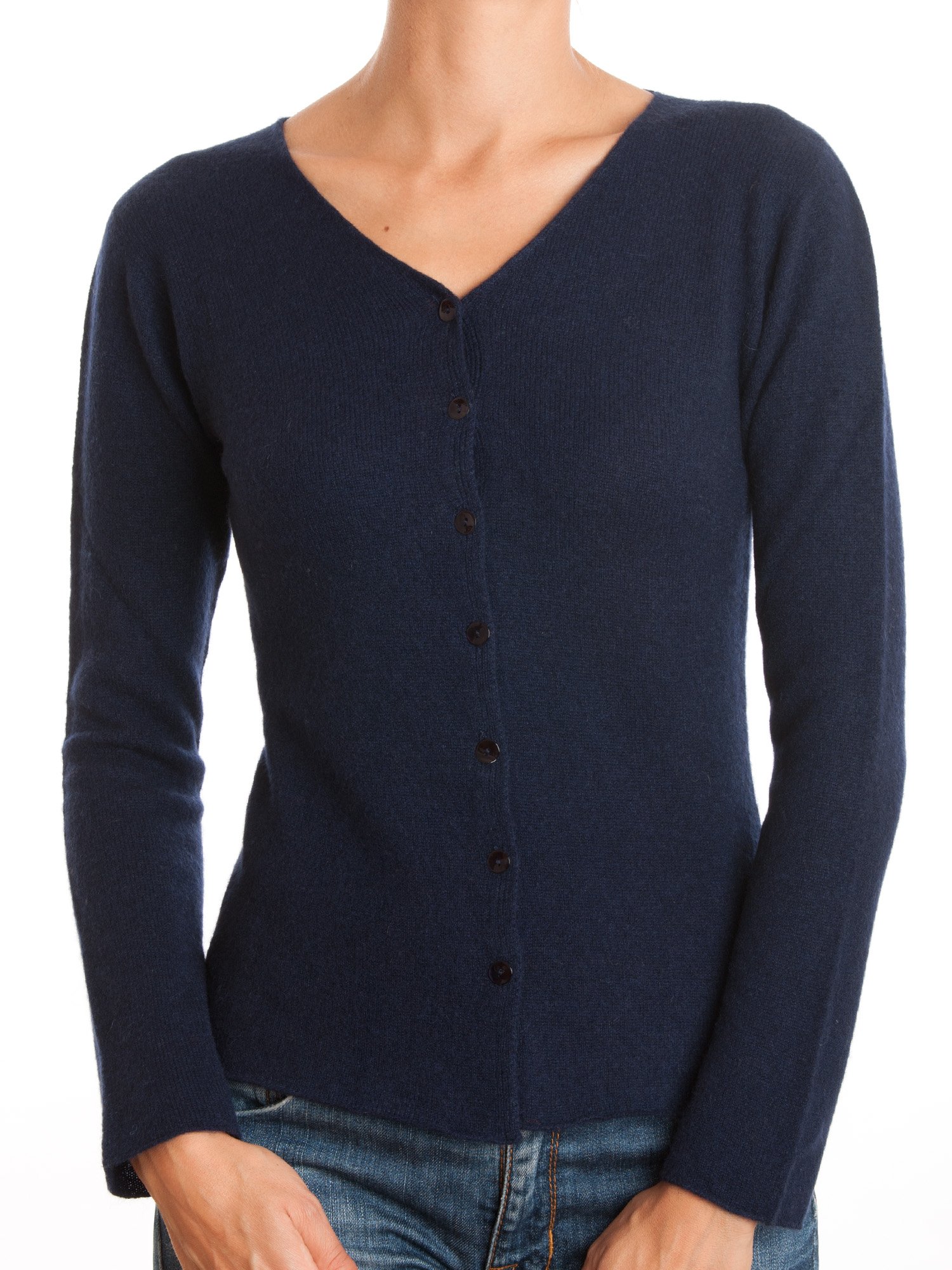 dalle-piane-cashmere-sweater-strickjacke-kaschmir-schwarz-m image 5