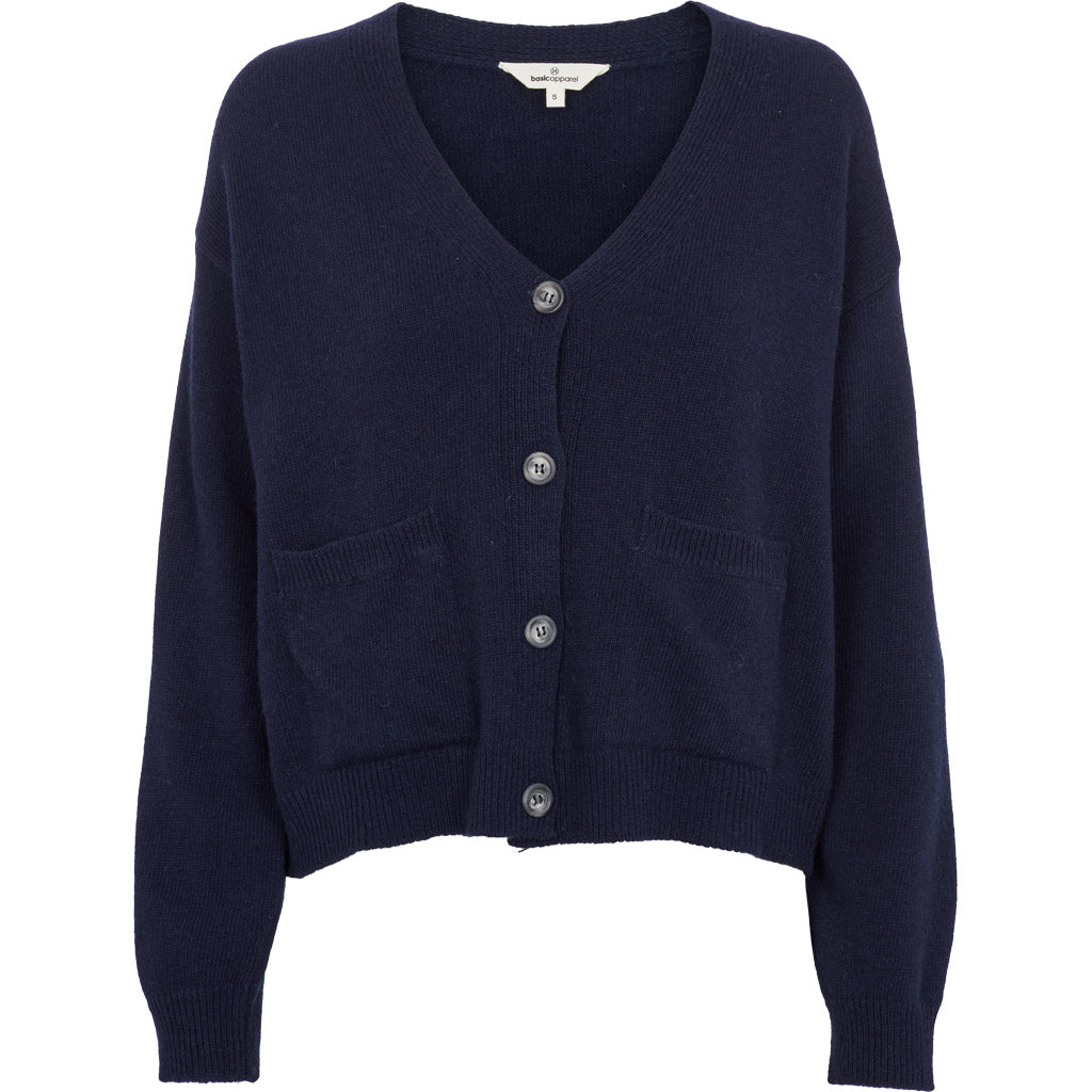 basic-apparel-lise-cardigan-strickjacke-sky-captain-wolle image 1