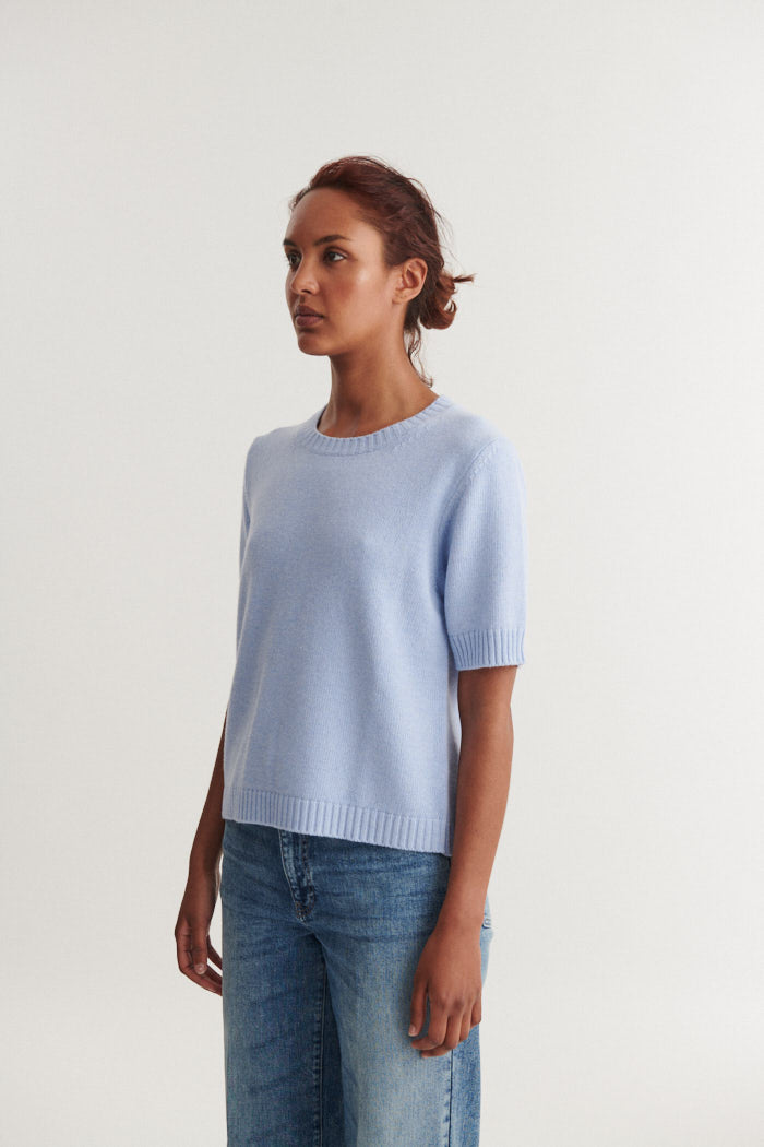 basic-apparel-cady-ss-o-neck-strick-frozen-fjord-cashmere image 2