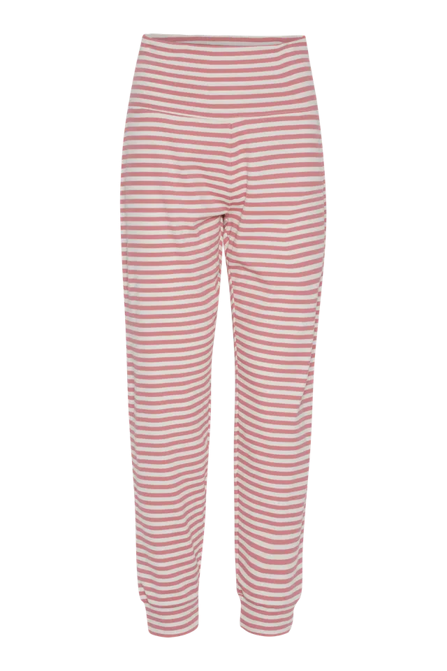 basic-apparel-ludmilla-pants-old-rose-baumwollhose image 1