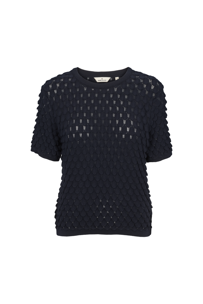 basic-apparel-cilla-ss-sweater-kurzarm-sky-captain-bio image 6