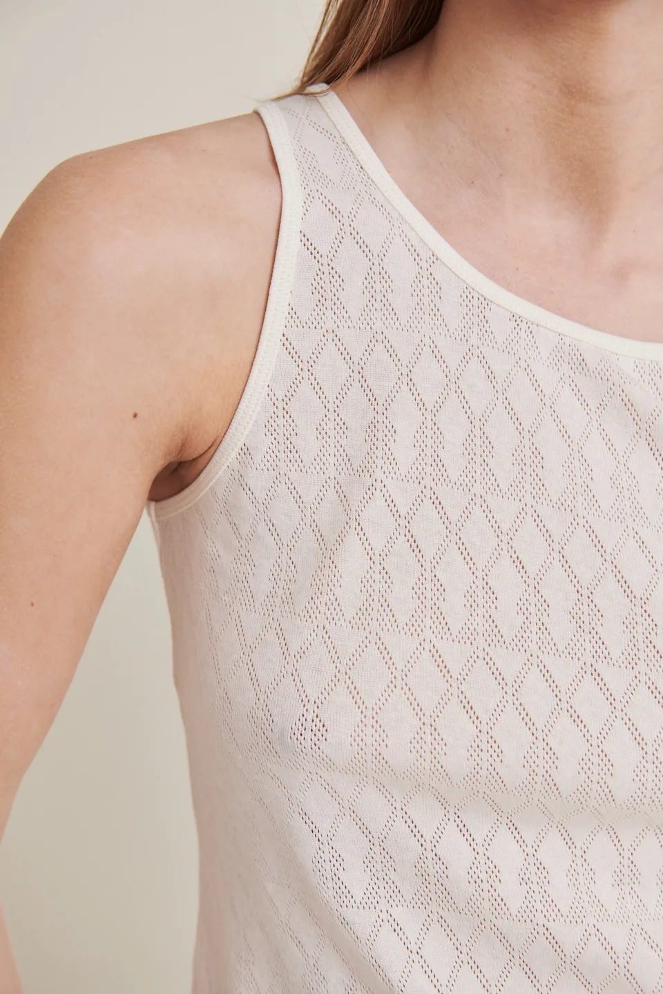 basic-apparel-ana-tank-top-white-swan-bio-baumwolle image 1