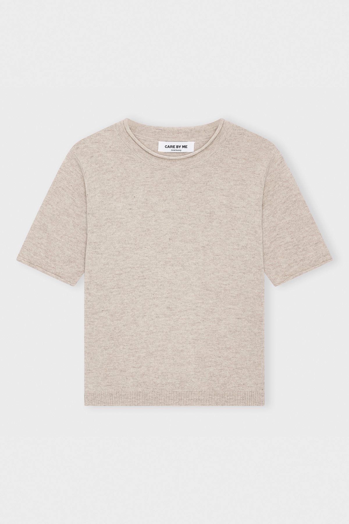 care-by-me-harper-t-shirt-kaschmirshirt-wheat image 3